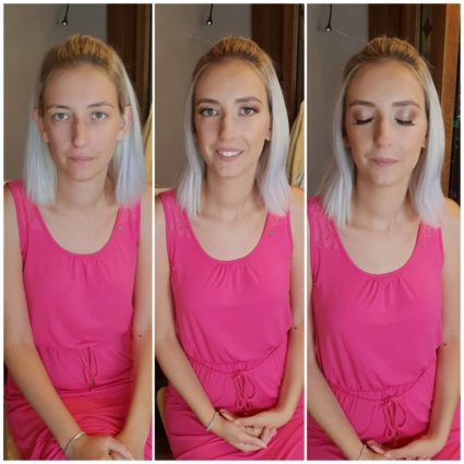 poročni make up