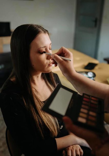 poročni make up
