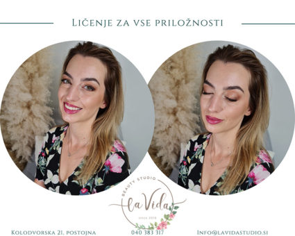 poročni make up