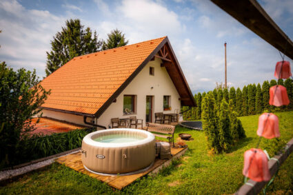 Na vznožju pogorja Pohorje vas pričakuje Panorama apartma, lociran v vinorodnem okolišu vrhunskih vin in čudovitih panoramskih razgledov.  Luksuzno stanovanje z lastnim vhodom ponuja jacuzzi na terasi, panoramske razglede, mir in tišino, veliko teraso z vgradnim trampolinom, svetlo spalnico in veliko kopalnico s kadjo, velnesom pod kozolcem, kjer najdete IR savno in alfa kopel na drva, so le nekatere prednosti, ki jih ta apartma ponuja.