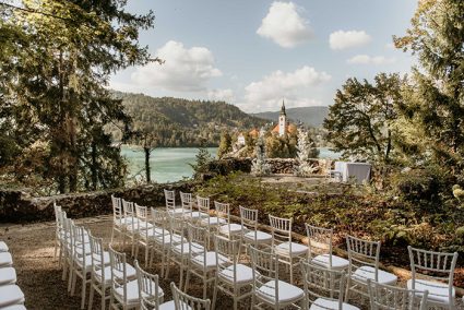 wedding on villa Bled
