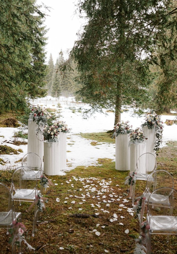 civilni obred na Pokljuki